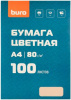 413218 бумага buro a4/80г/м2/100л./оранжевый пастель cie146% матовое общего назначения(офисная)