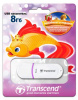 Флеш Диск Transcend 8Gb Jetflash JF330 TS8GJF330 USB2.0 белый