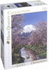 Пазл-мозайка красочная "Гора Фудзи"