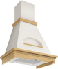 952150 GOOD, Кухонная вытяжка ELIKOR Бельведер 60П-650-П3Д, бежевый/дуб