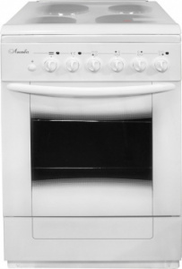 Плита Электрическая Лысьва ЭП 4/1э04 М2С белый эмаль (стеклянная крышка)