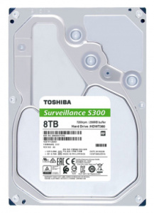 HDWT380UZSVA Жесткий диск/ HDD Toshiba SATA3 8Tb Surveillance S300 7200 256Mb 1 year ocs