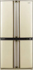 Холодильник Sharp SJ-F95STBE бежевый (двухкамерный)