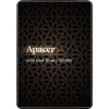 Apacer SSD PANTHER AS340X 960Gb SATA 2.5" 7mm, R550/W510 Mb/s, IOPS 80K, MTBF 1,5M, 3D NAND, Retail (AP960GAS340XC-1)