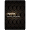 Apacer SSD PANTHER AS340X 960Gb SATA 2.5" 7mm, R550/W510 Mb/s, IOPS 80K, MTBF 1,5M, 3D NAND, Retail (AP960GAS340XC-1)