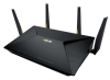 маршрутизатор asus brt-ac828 asus роутер 802.11b/g/n/ac, 800 + 1734 мбит/c, 2,4 + 5 ггц, 4 антенны, usb, gbt lan, m.2 до 80мм
