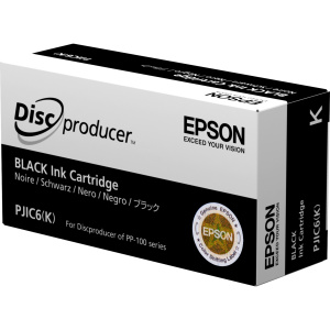c13s020452 картридж epson pjic6(k) black ink cartridge pp-100