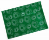конверт на кнопке бюрократ -pk823ngrn a4 с рисунком "ромашки" непрозрачный пластик 0.18мм зеленый