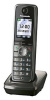 р/телефон dect panasonic kx-tga860rum (трубка к телефонам серии kx-tg86хx, серый металлик)