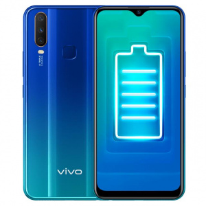 мобильный телефон y12 dual sim 64gb aqua blue 5654137 vivo