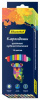 карандаши цв. silwerhof 134211-18 цветландия кругл. серебристый 18цв. коробка