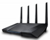 маршрутизатор asus wifi router rt-ac87u (wlan 2.3gbps, dual-band 2.4ghz+5.1ghz, 802.11ac+4xlan rg45 gbl+1xwan gbl+1xusb3.0+1xusb2.0) 4x ext antenna
