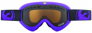 snow) DXS (оправа Pop Purple, линзы Jet + Amber)