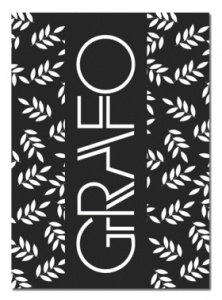 тетрадь для записей полином графо 19с6 a4 обложка картон 60л белые страницы белый срез клетка мягкая обложка скрепки черный/белый