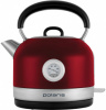 Чайник электрический Polaris PWK 1769CA Retro 1.7л. 2200Вт красный/серебристый (корпус: нержавеющая сталь)