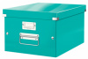короб для хранения leitz 60440051 click & store a4 бирюзовый картон