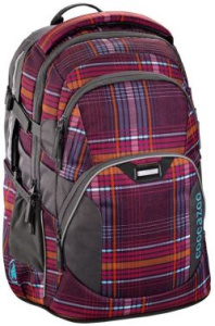 00129872 рюкзак coocazoo evverclevver2 walk the line purple бордовый