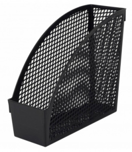 лоток вертикальный 237253 profit 270х250х100мм черный пластик