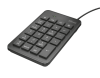 22221 Trust Keyboard NumPad Xalas, USB, Black [22221]