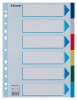 разделитель индексный esselte 15260 a4 полипропилен 6 индексов цветной