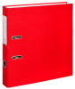 папка-регистратор 1029142 a4 75мм пвх красный без. окант.