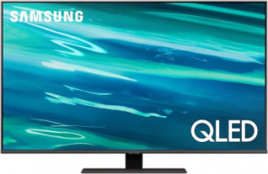 телевизор lcd 65" qled 4k qe65q80aauxru samsung