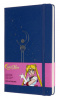 блокнот moleskine limited edition sailor moon lesrqp060a 130х210мм 240стр. линейка синий sceptre