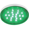 t5tg44elc ecola gx53 led color 4,4w tablet 220v green зеленый (насыщенный цвет) прозрачное стекло 27x74