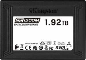 Накопитель SSD Kingston PCI-E 3.0 x4 1.92Tb SEDC1500M/1920G DC1500M 2.5" 1.6 DWPD