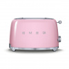 Тостер на 2 ломтика,SMEG TSF01PKEU, розовый