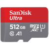 Карта памяти MICRO SDXC 512GB UHS-I W/A SDSQUA4-512G-GN6MA SANDISK