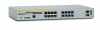 allied telesis at-x230-18gp-50, l2+ managed switch, 16 x 10/100/1000mbps poe+ ports, 2 x sfp uplink slots, 1 fixed ac power supply