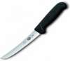 Нож кухонный Victorinox Fibrox (5.6503.15) стальной обвалочный лезв.150мм прямая заточка черный