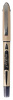 ручка роллер zebra zeb-roller be& ax7 (15991z) золотистый d=0.7мм черн. черн. одноразовая ручка стреловидный пиш. наконечник линия 0.5мм