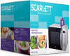 MW9020S10D Микроволновая Печь Scarlett SC-MW9020S10D 20л. 700Вт серебристый/черный