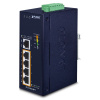 isw-1600t коммутатор/ planet ip30 industrial 16-port 10/100tx ethernet switch (-40~75 c, dual redundant power input on 12-48vdc / 24vac terminal block)