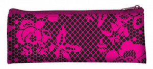 пенал-косметичка silwerhof 850947 романтик 1отд. 195х75мм текстиль