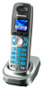 телефон panasonic dect kx-tga800rut (трубка к телефонам серии kx-tg80х, семно-серый мет)