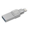 Флеш Диск Kingston 32Gb DataTraveler Bolt Duo C-USB3L-SR32G-EN USB3.1 серебристый