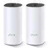 tp-link deco m4(2-pack), ac1200 домашняя mesh wi-fi система, 2 устройства, до 300 мбит/с на 2,4 ггц + до 867 мбит/с на 5 ггц, 2 встр. антенны, 2 гиг.