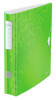 папка-регистратор leitz active wow 11070054 a4 65мм лам.карт. зеленый без. окант. вместимость 350 листов накл.на кор.