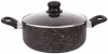 Кастрюля Endever Stone Titan-22С 2.5л. d=22см (с крышкой) черный (80643)