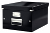 короб для хранения leitz 60440095 click & store a4 черный картон