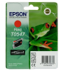 картридж струйный epson t0547 c13t05474010 красный (13мл) для epson r800/1800