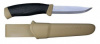 Нож Morakniv Companion (13166) стальной лезв.104мм черный/бежевый
