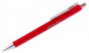 ручка шариков. rotring tikky (1904628) красный автоматическая сменный стержень