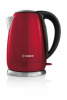 Чайник электрический Bosch TWK78A04 1.7л. 2200Вт красный (корпус: нержавеющая сталь)