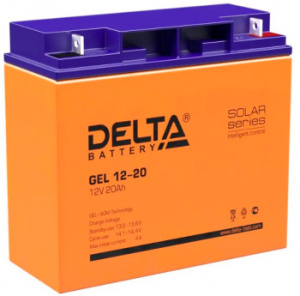 батарея для ибп delta gel 12-20 12в 20ач