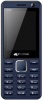 мобильный телефон micromax x740 32mb синий моноблок 2sim 2.4" 240x320 thread-x 5.0 0.08mpix gsm900/1800 mp3 fm microsdhc max32gb