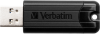 049316 Verbatim PINSTRIPE 16GB USB 3.0 Flash Drive (Black)